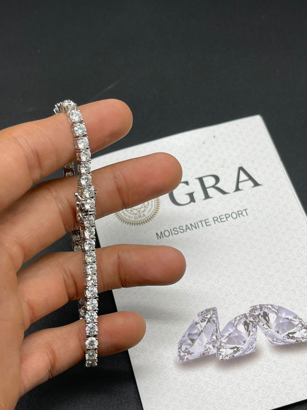 TENNIS MOISSANITE 4MM